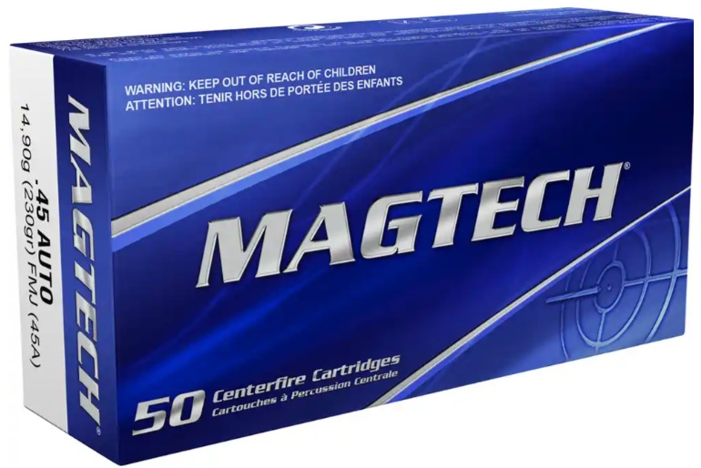 Magtech .45AUTO 230grs. FMJ 50 Stück