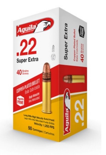 AGUILA .22lr 40grs. Super Extra HV SP 50 Stück