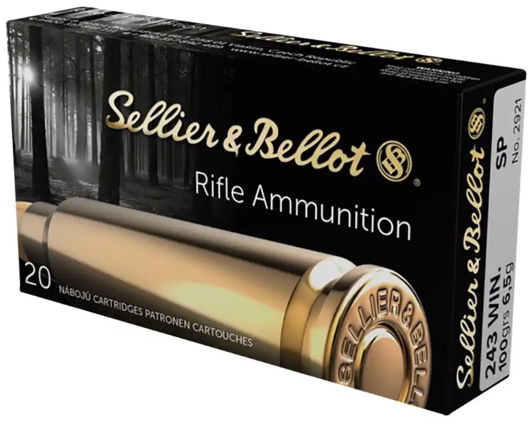 S&B .243 Winchester 100grs. SP 20 Stück