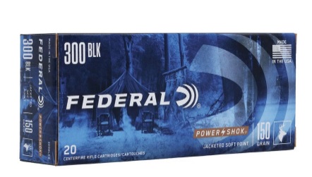 Federal Power-Shok .300AAC Blackout 150grs. FMJ 20 Stück