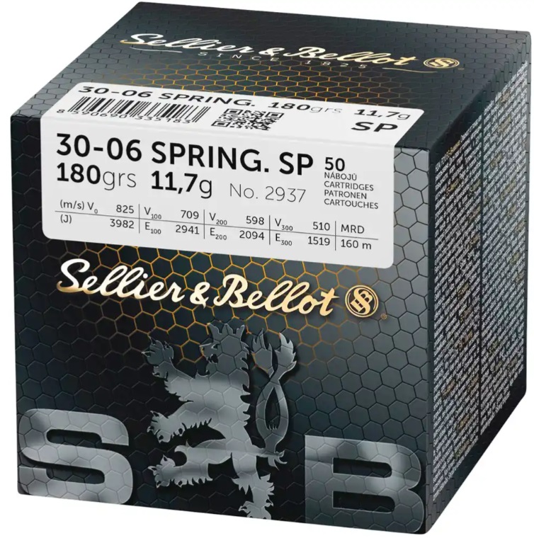 S&B .30-06 Springfield 180grs. SP 50 Stück