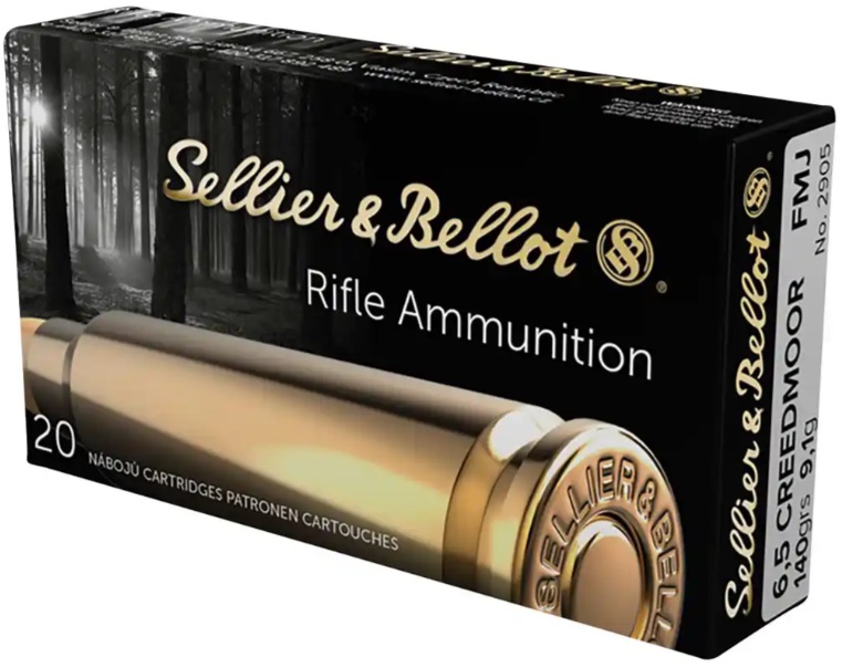 S&B 6,5 Creedmoor 140grs. FMJ 20 Stück