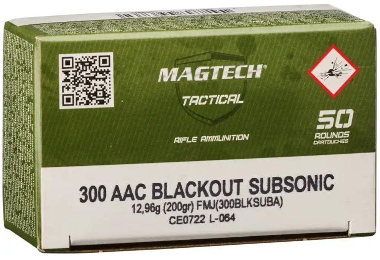 S&B .300 AAC Blackout Subsonic 200grs. 50 Stück