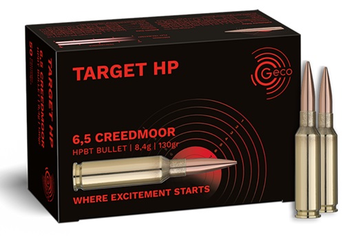GECO Target HP 6.5MM Creedmoor 130grs. 50 Stück
