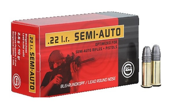 GECO Semi Auto .22lr 40grs.  50 Stück