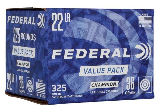 Federal Champion .22lr 36grs. CPHP 325 Stück
