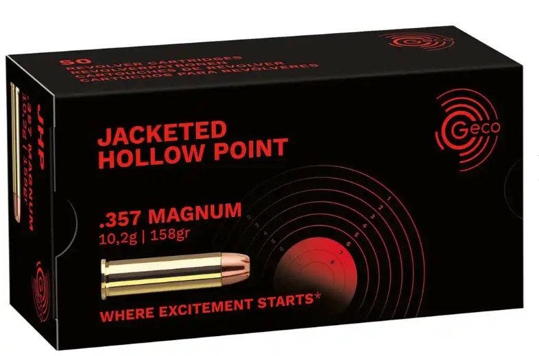 GECO .357 Magnum 158grs. JHP 50 Stück