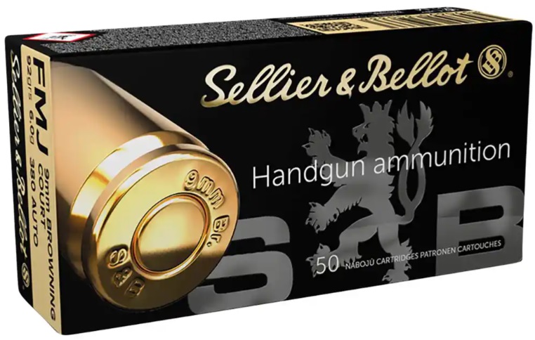 S&B 9mm kurz / .380 AUTO 92grs. FMJ 50 Stück