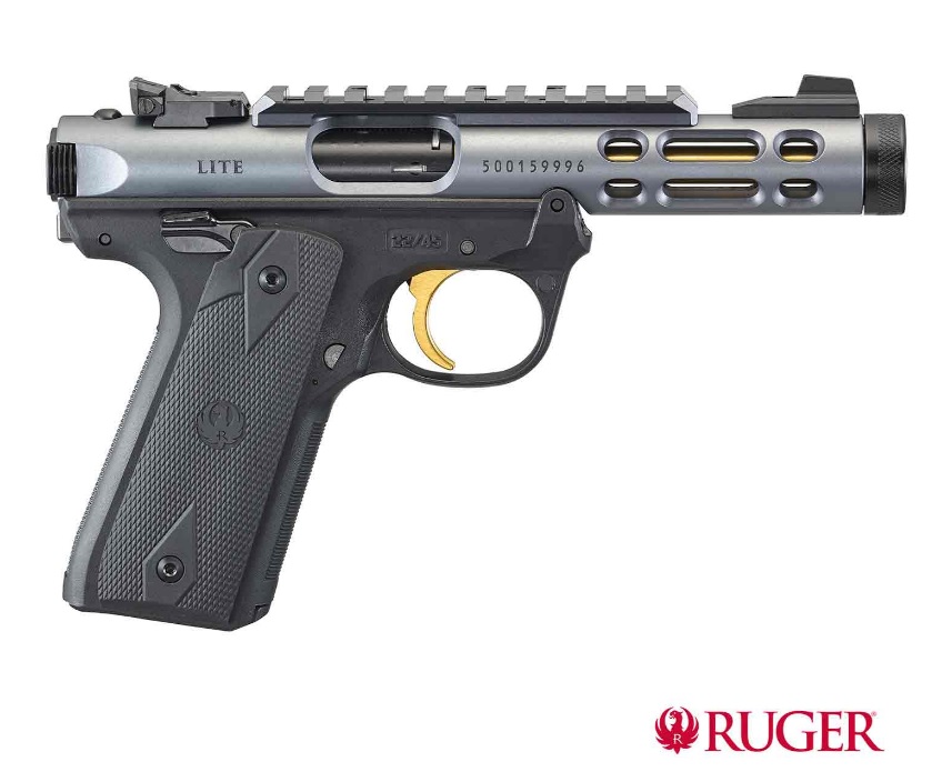 Ruger MARK IV 22/45 Lite Diamond Grey .22