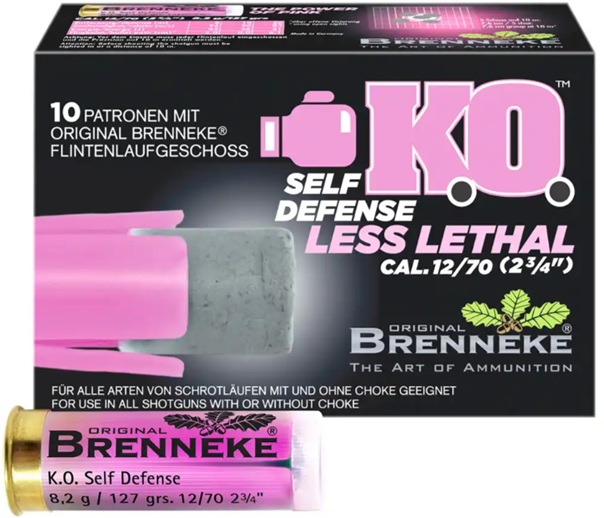 Brenneke 12/70 KO Less Lethal Slug 127grs. 10 Stück