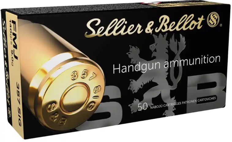 S&B .357 SIG 140grs. FMJ 50 Stück