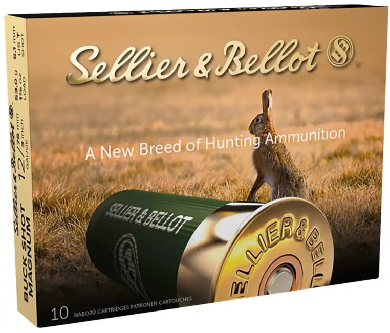 S&B Buck Shot 12/76 Magnum 53g 6,1mm 10 Stück