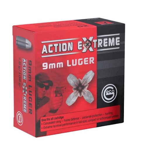 GECO Action Extreme 9mm Luger 108grs. JHP 20 Stück